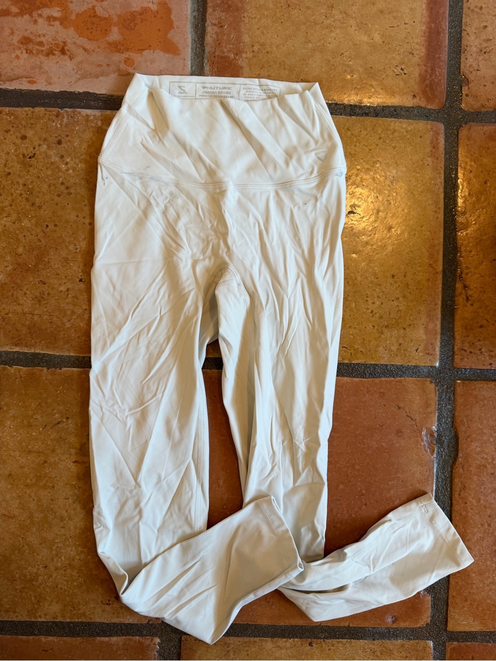 White womans Leggings - Performance Active Bottoms